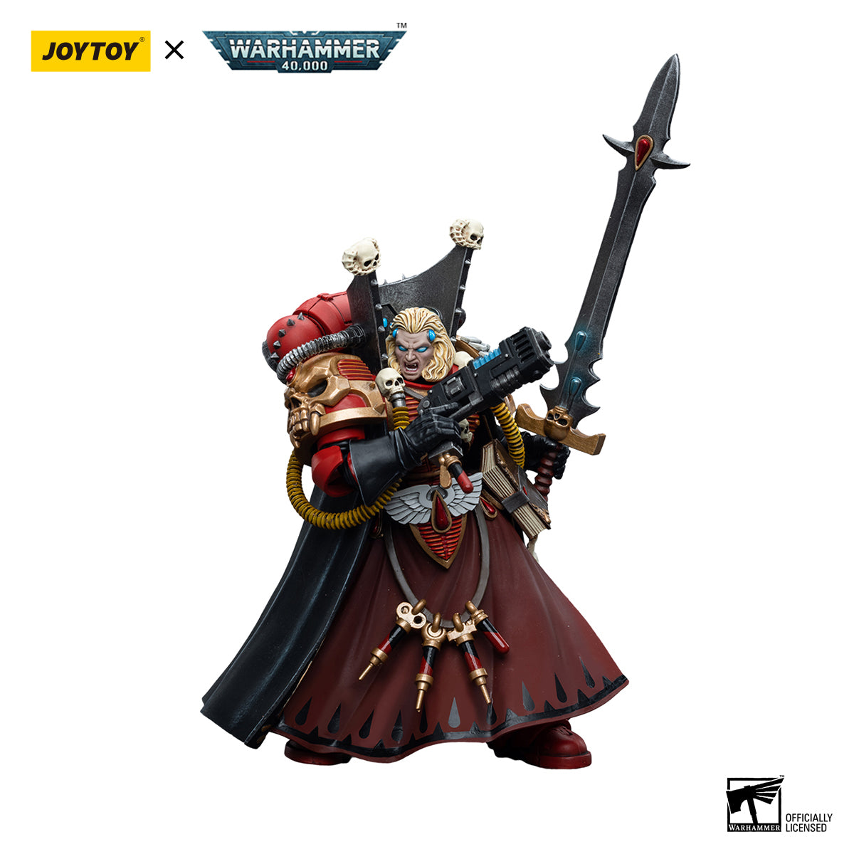 JOYTOY Action Figure 1/18 Blood Angels Mephiston Model Birthday Gifts