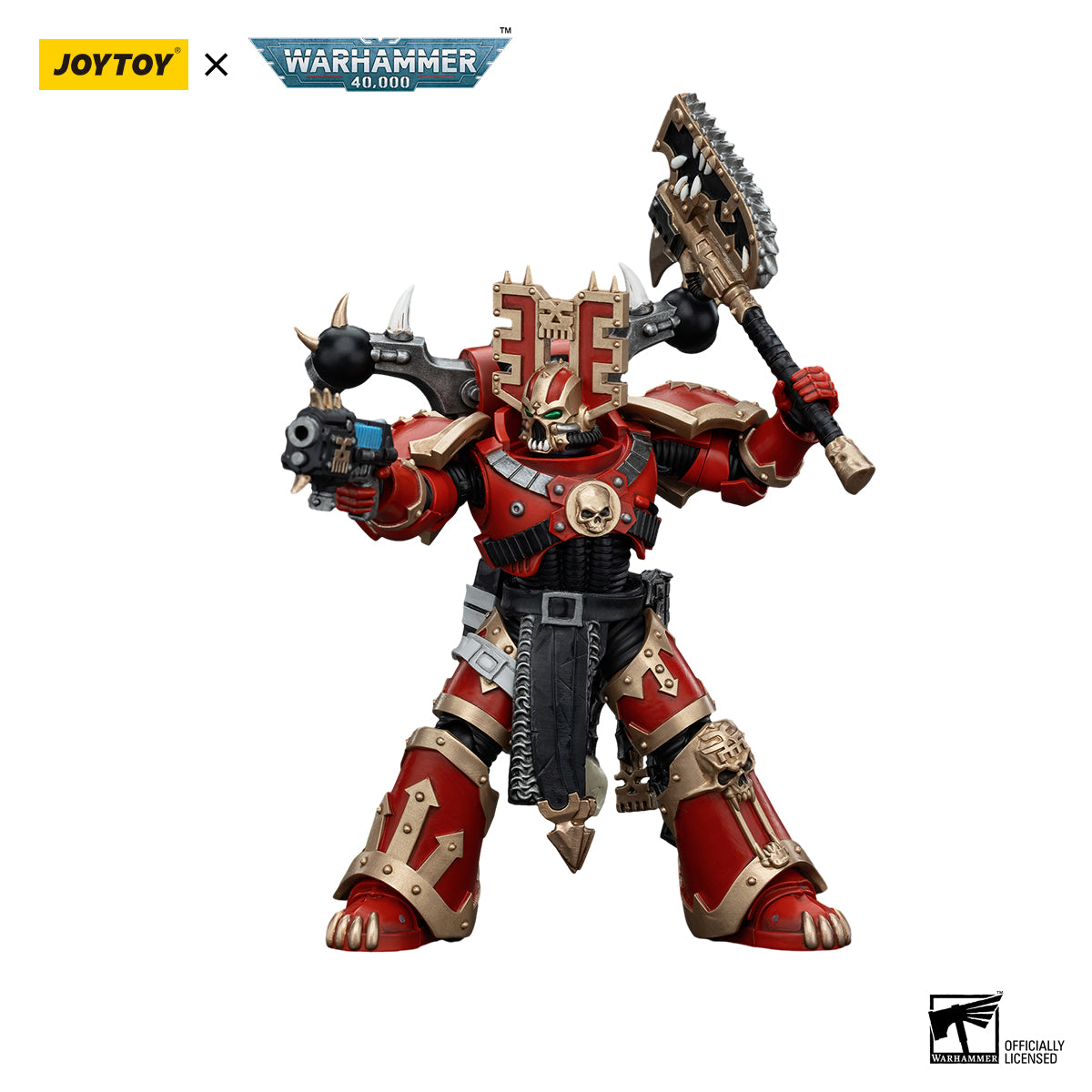 JOYTOY Action Figure 1/18 World Eaters Khorne Berzerker 4 Model Birthday Gifts