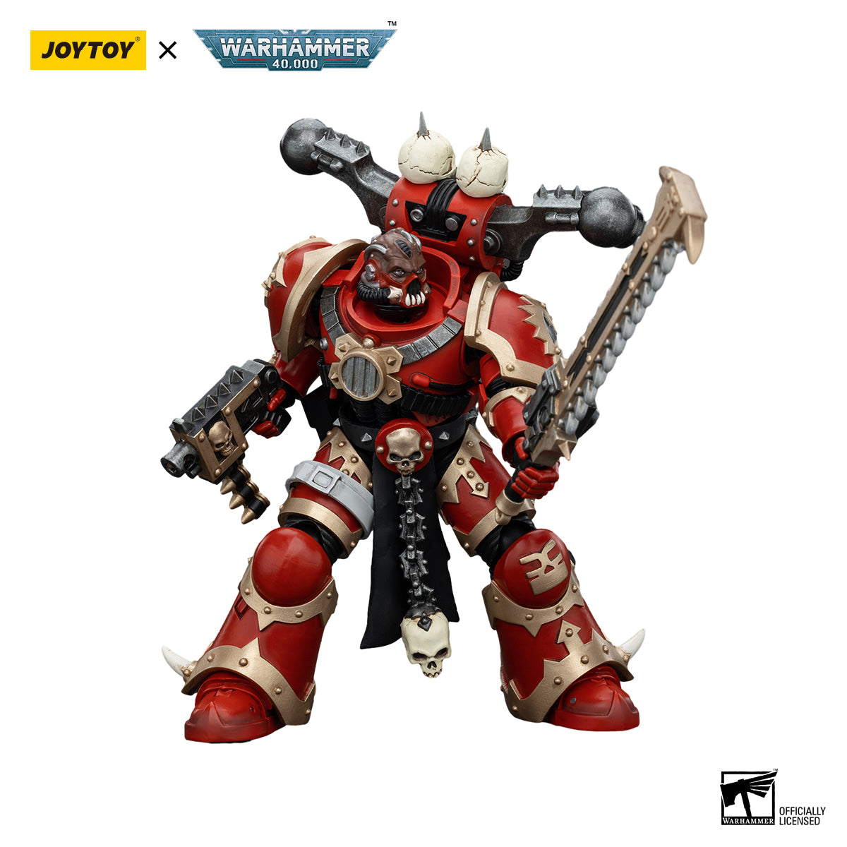 JOYTOY Action Figure 1/18 World Eaters Khorne Berzerker 6 Model Birthday Gifts