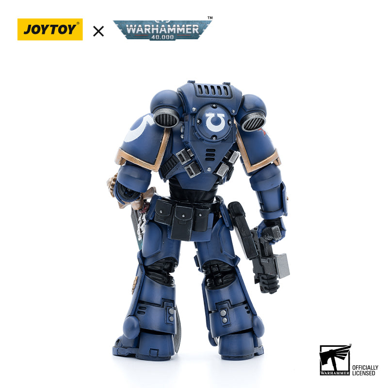 JOYTOY Action Figure 1/18 Ultramarines Primaris Lieutenant Argaranthe Model Birthday Gifts