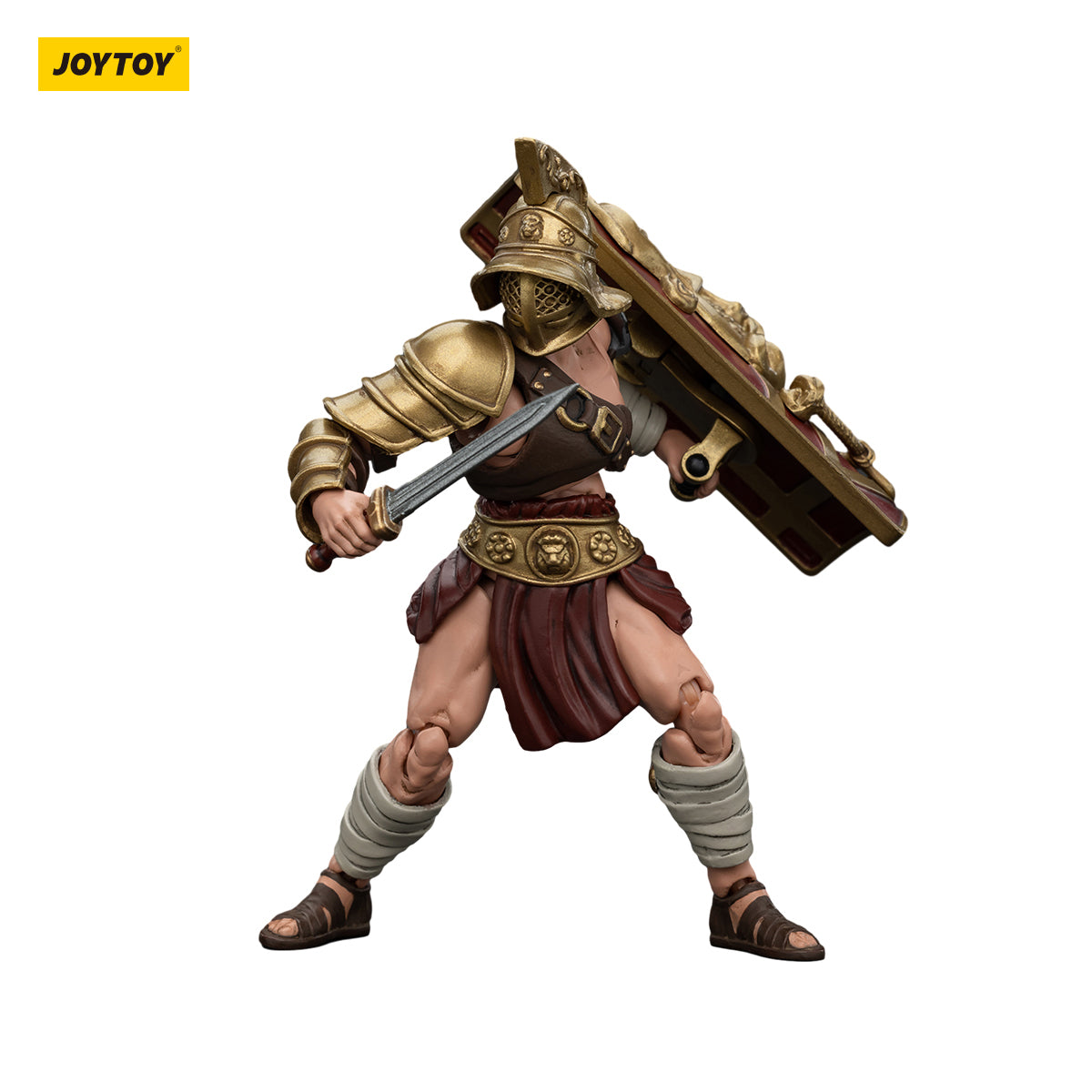 JOYTOY Action Figure 1/18 Roman Gladiator Murmillo Model Birthday Gifts