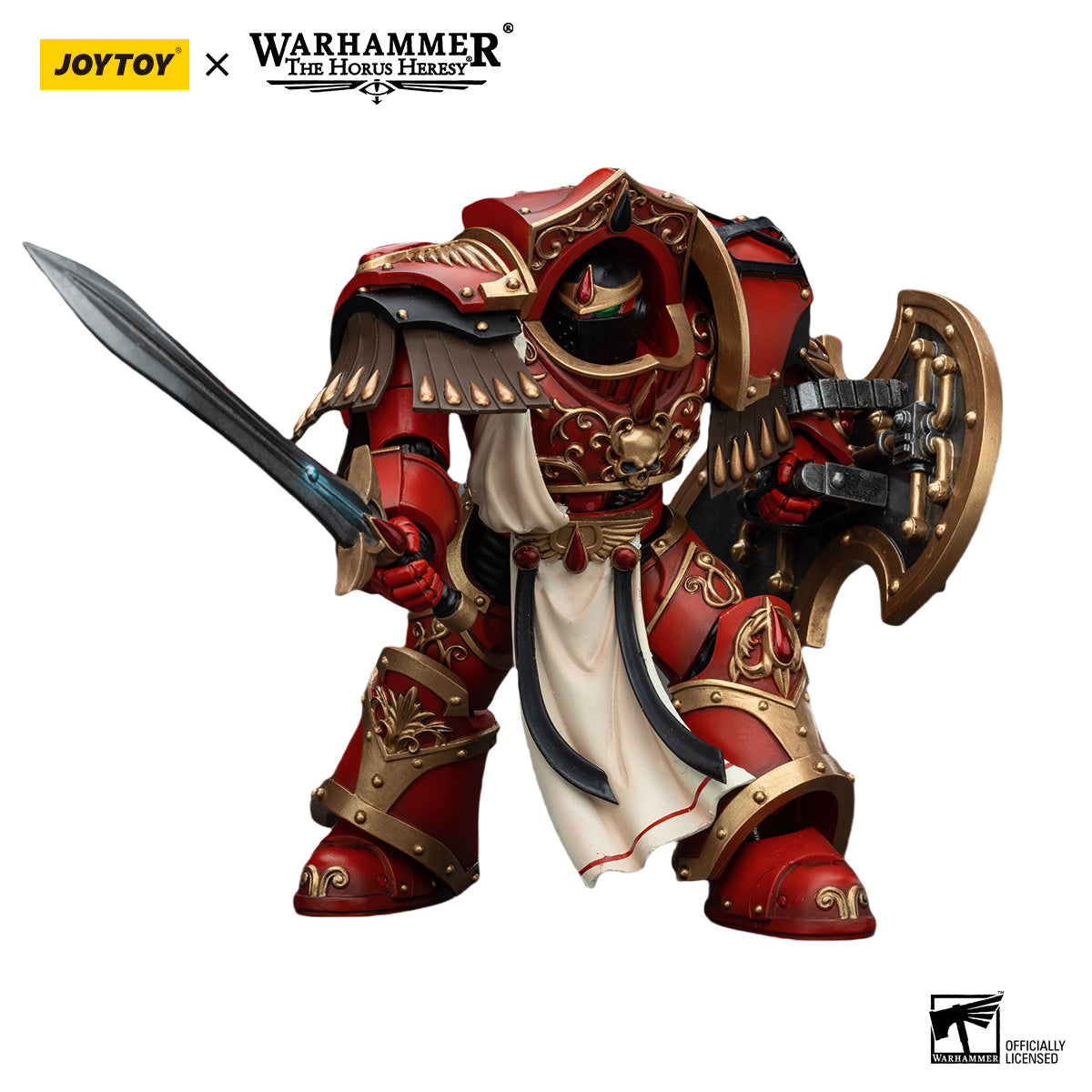 JOYTOY Action Figure 1/18 Blood Angels Crimson Paladins Squad Crimson Paladin 1 Model Birthday Gifts