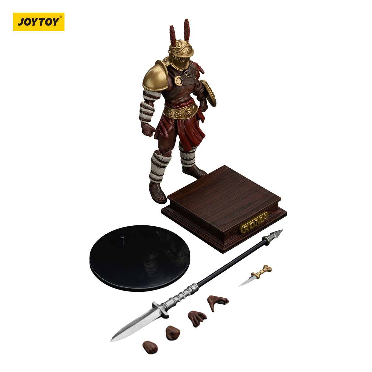 JOYTOY Action Figure 1/18 Roman Gladiator Hoplomachus Model Birthday Gifts