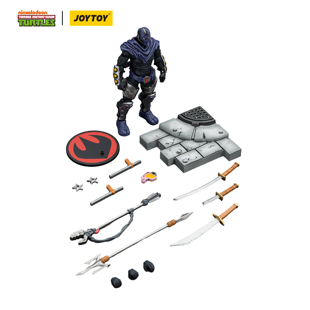 JOYTOY TMNT 1/18 Action Figure TMNT Foot Clan B Collection Model Birthday Gifts JT00171