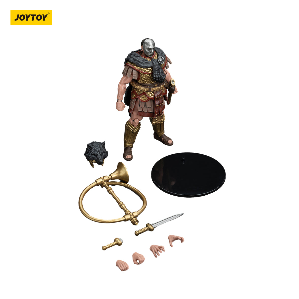 JOYTOY Action Figure 1/18 Roman Republic Cohort Iv Buccinator Model Birthday Gifts