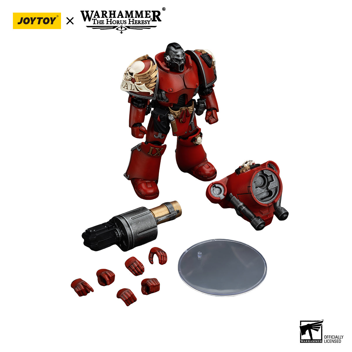 JOYTOY Action Figure 1/18 Blood Angels Angel's Tears Squad Erelim with Angel's Tears Grenade Launcher Model Birthday Gifts