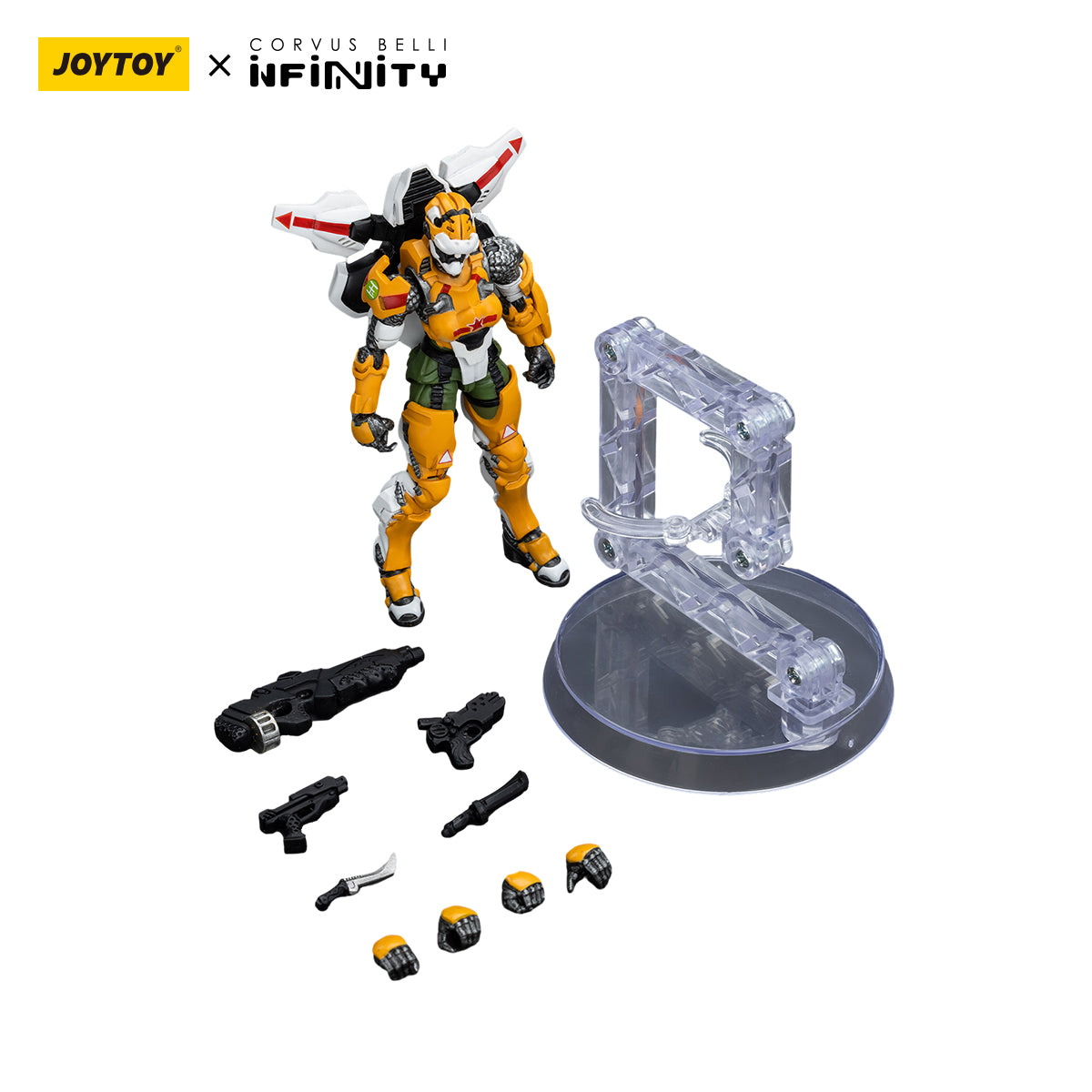 JOYTOY Action Figure 1/18 Yu Jing Special Action Team Tiger Soldier Female Model Birthday Gifts