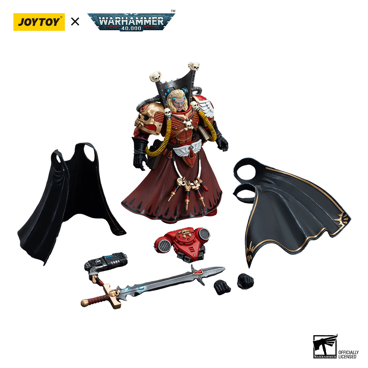 JOYTOY Action Figure 1/18 Blood Angels Mephiston Model Birthday Gifts