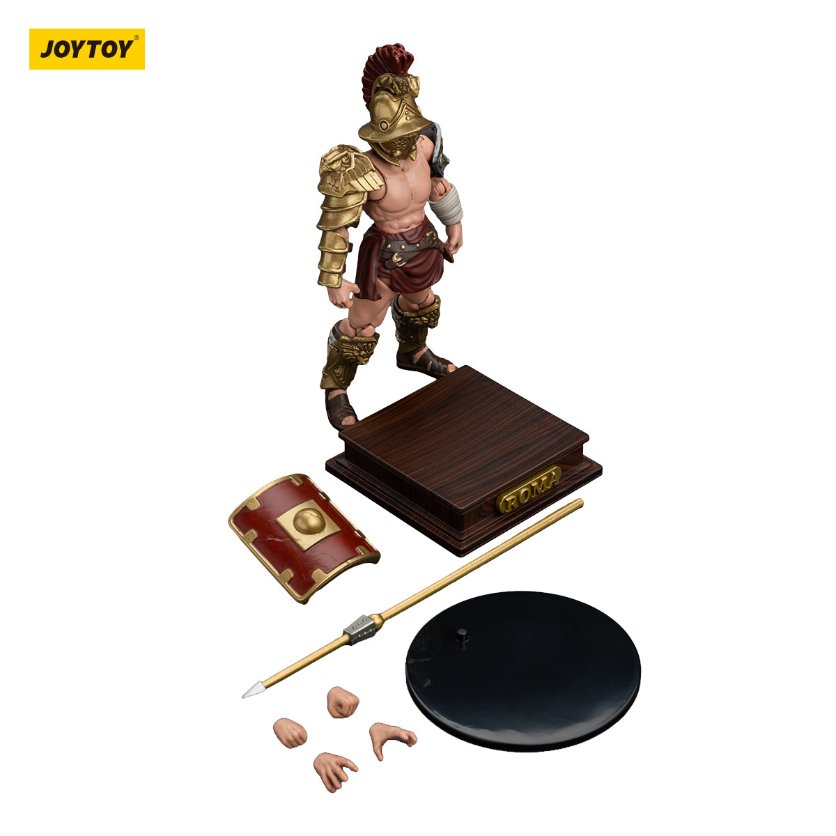 JOYTOY Action Figure 1/18 Roman Gladiator Thraex Gladiator Model Birthday Gifts
