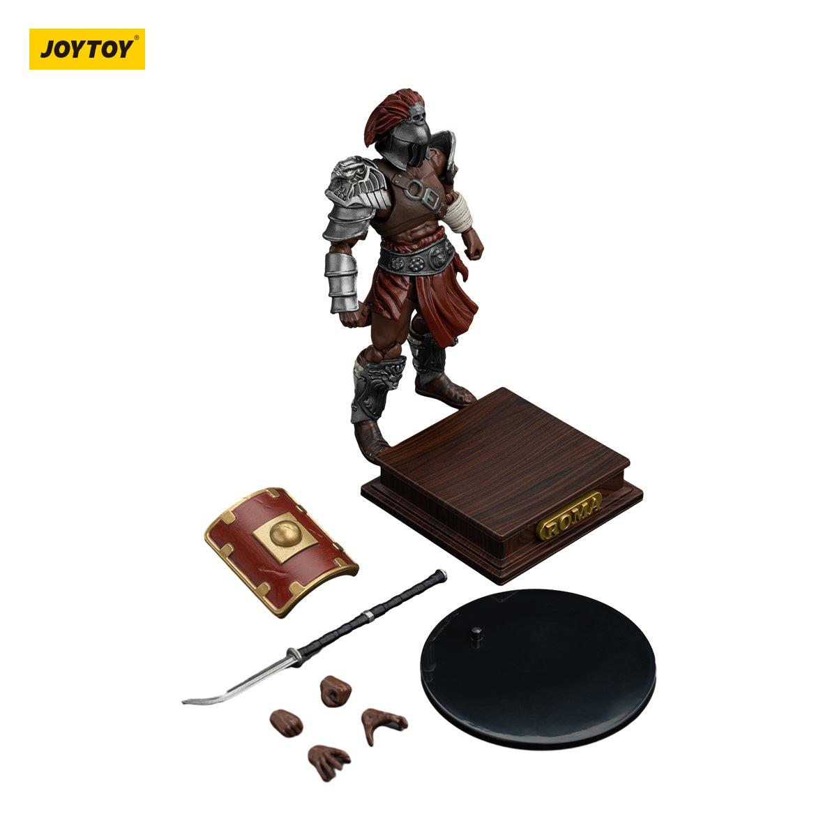 JOYTOY Action Figure 1/18 Roman Gladiator Giant Scissor Model Birthday Gifts