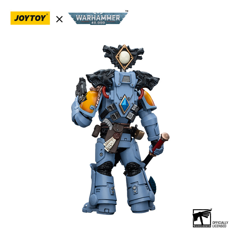 JOYTOY Action Figure 1/18 Space Marines Space Wolves Claw Pack Brother Olaf Model Birthday Gifts