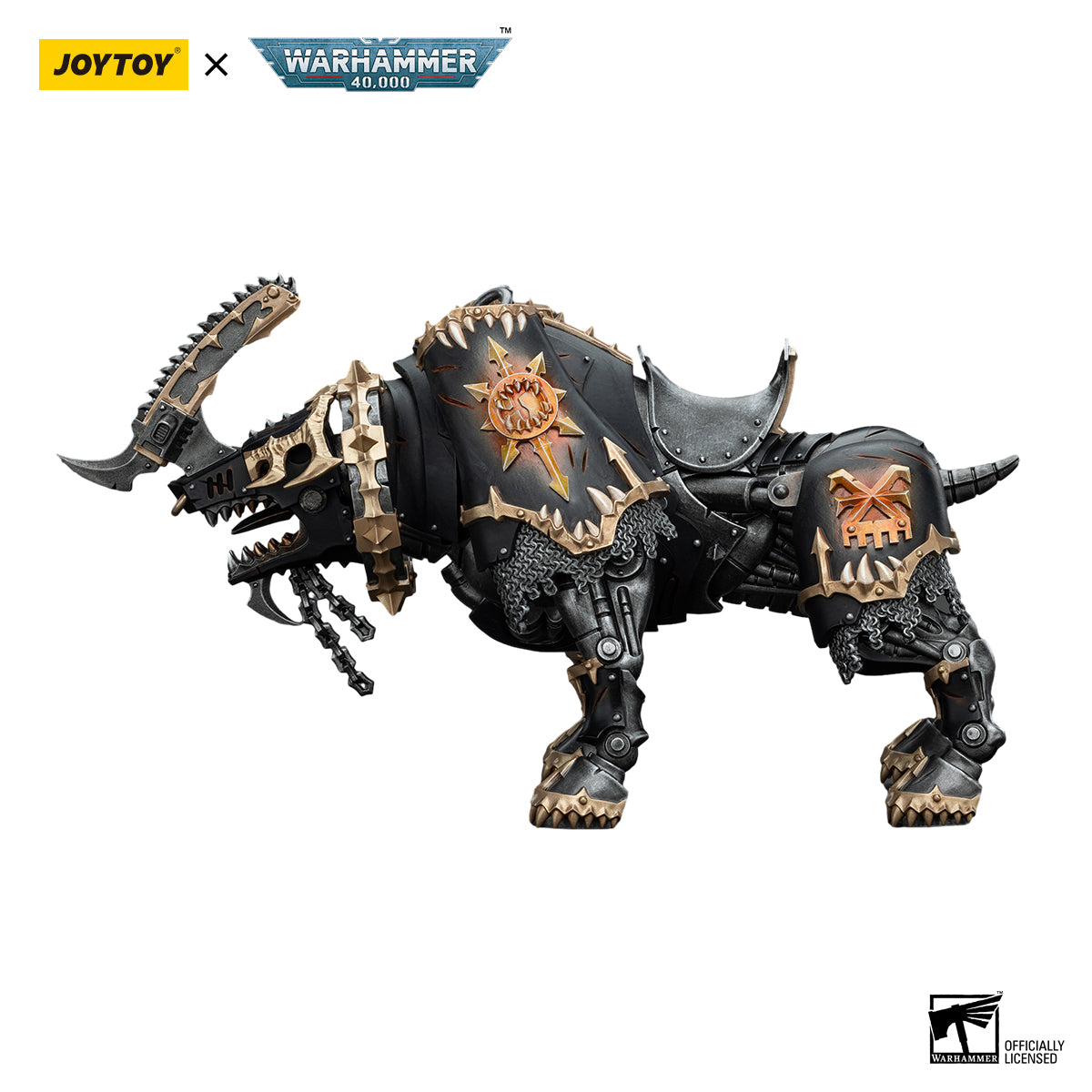 JOYTOY Action Figure 1/18 World Eaters Lord Invocatus Model Birthday Gifts