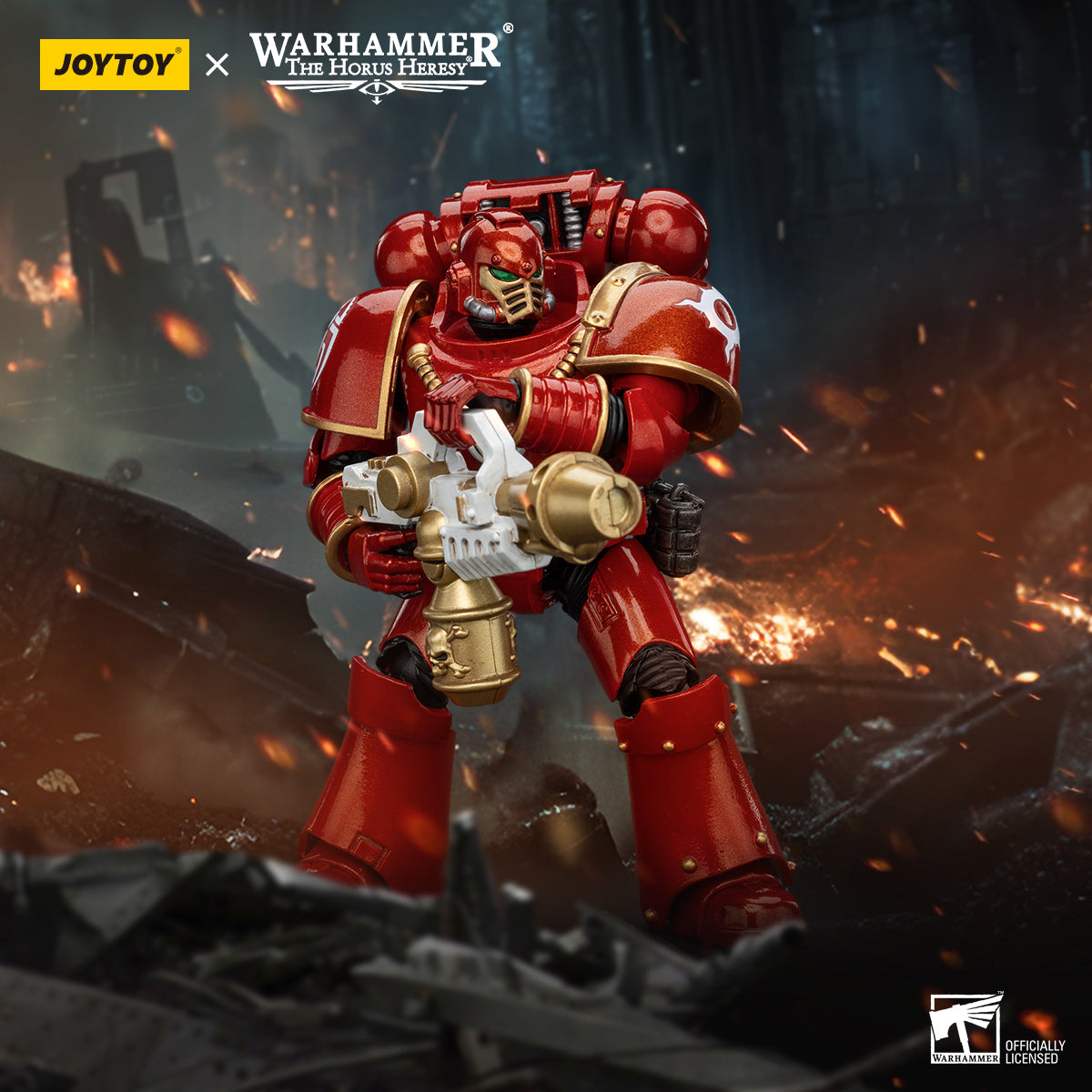 JOYTOY Action Figure 1/18 Thousand Sons Legion MK IV Tactical Squad Legionary 2 Model Birthday Gifts