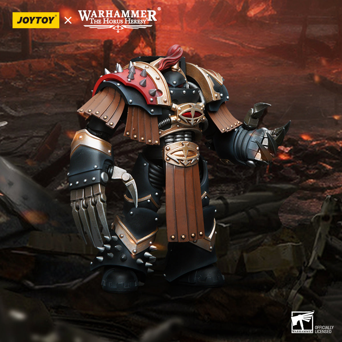 JOYTOY Action Figure 1/18 Sons of Horus Justaerin Terminator Squad Justaerin with Lightning Claws Model Birthday Gifts