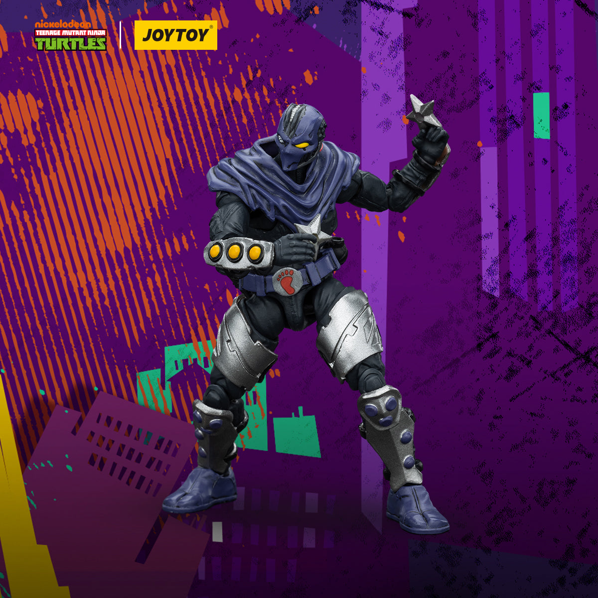 JOYTOY TMNT 1/18 Action Figure TMNT Foot Clan B Collection Model Birthday Gifts JT00171
