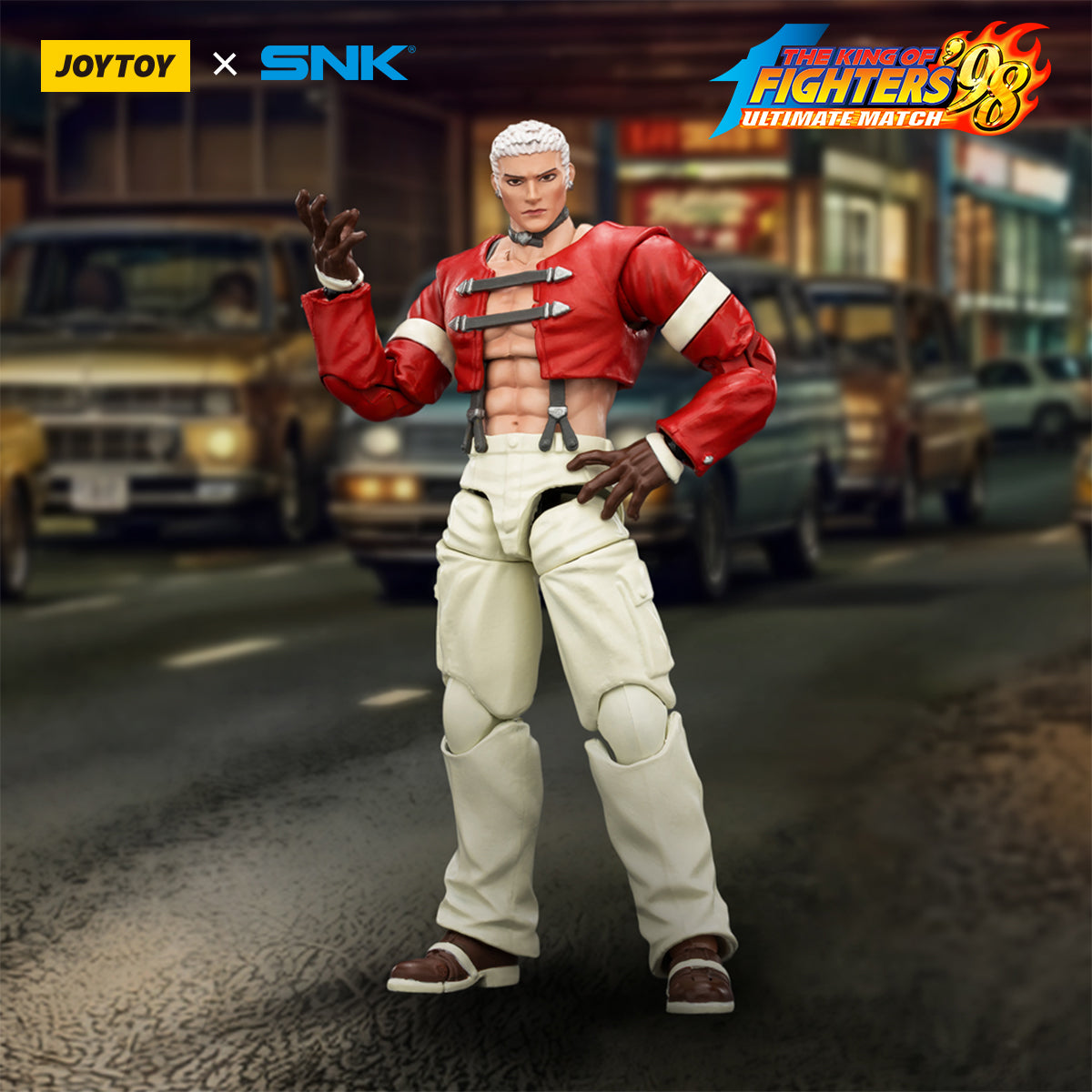 JOYTOY SNK Action Figure 1/18 KOF'98UM Orochi Team Yashiro Nanakase Model Toys JT04049