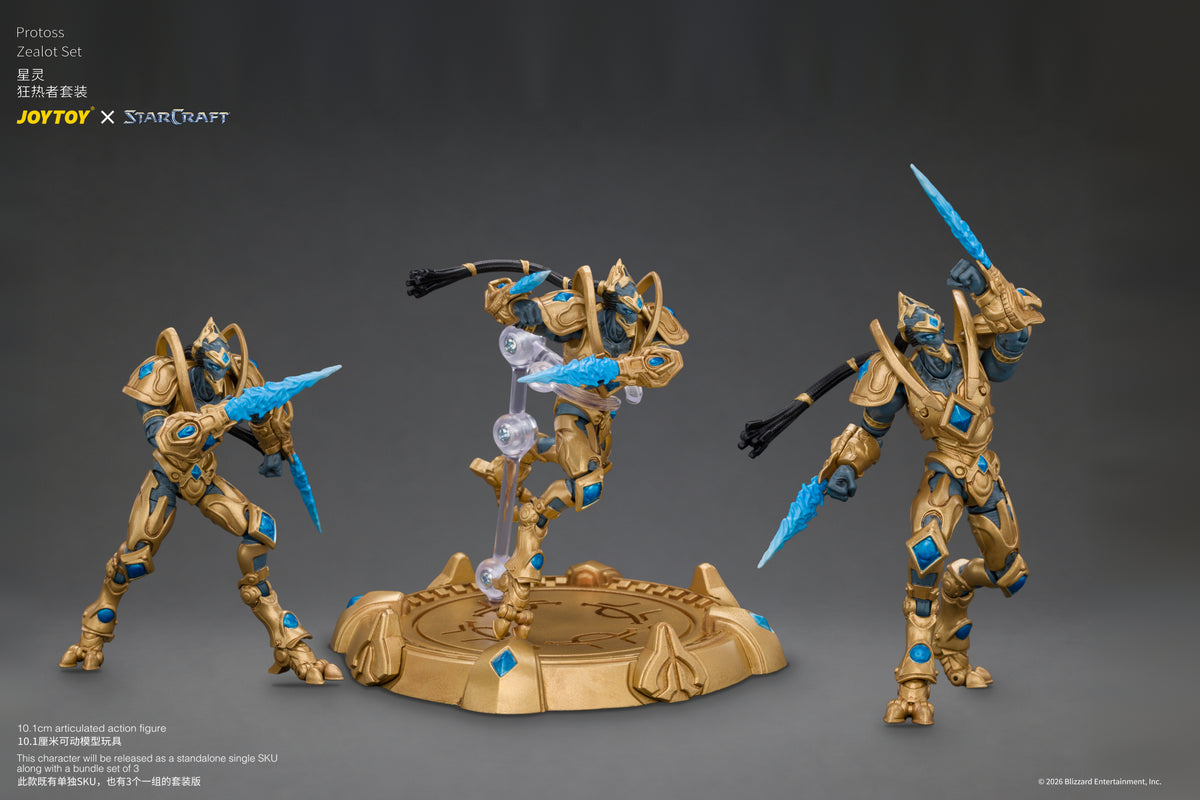 JOYTOY 1/25 STARCRAFT Action Figure Protoss Zealot Set Collection Model Pre-Order