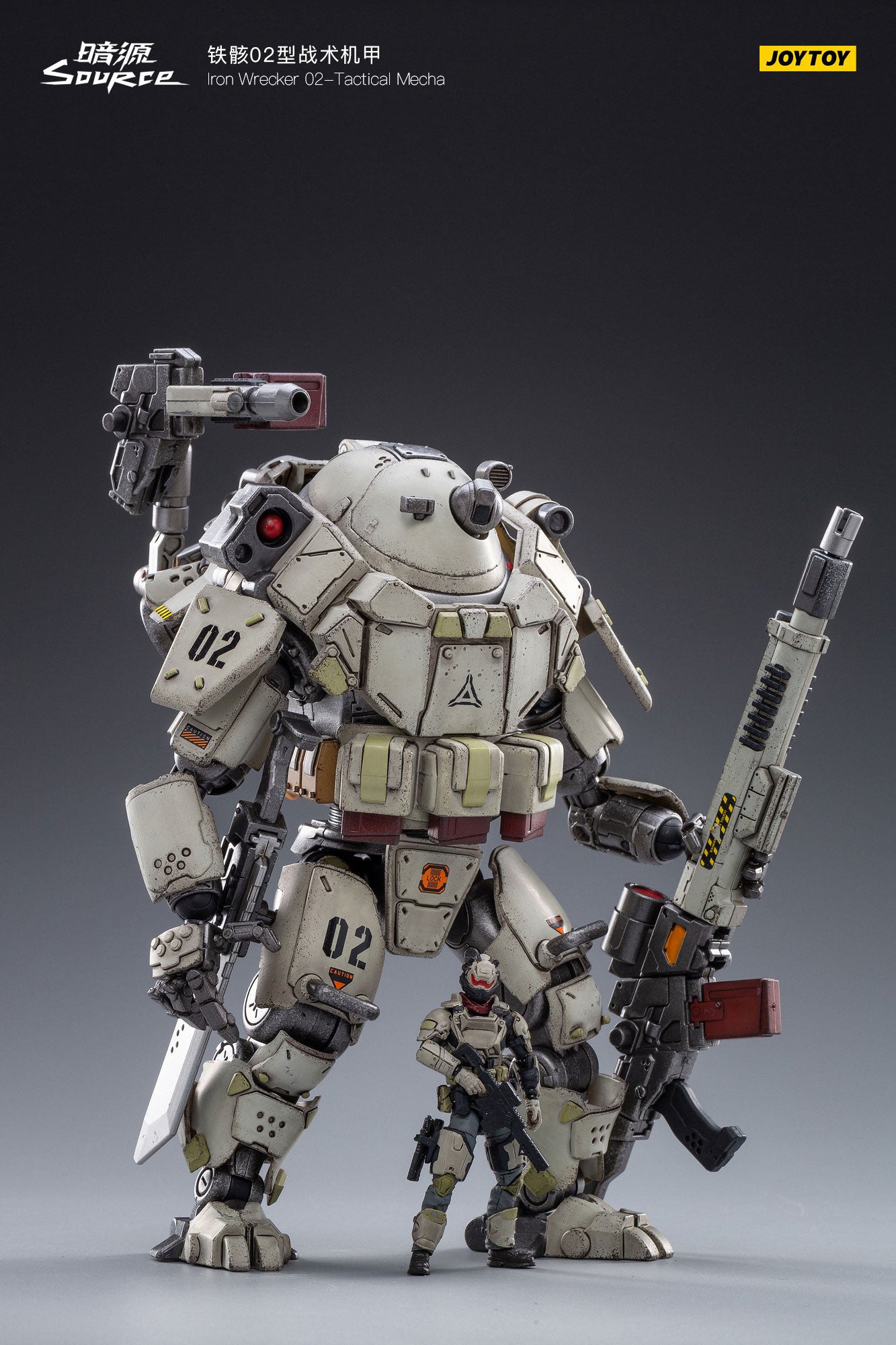 JOYTOY Action Figure 1/18 Iron Wrecker 02-Tactical Mecha Model Birthday Gifts 