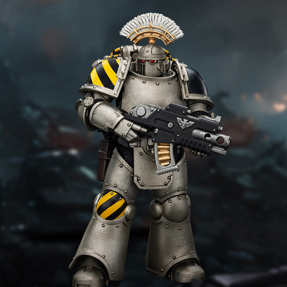 [IN STOCK]JOYTOY Warhammer 40K Action Figure 1/18 lron Warriors MKlll Tactical Sergeant