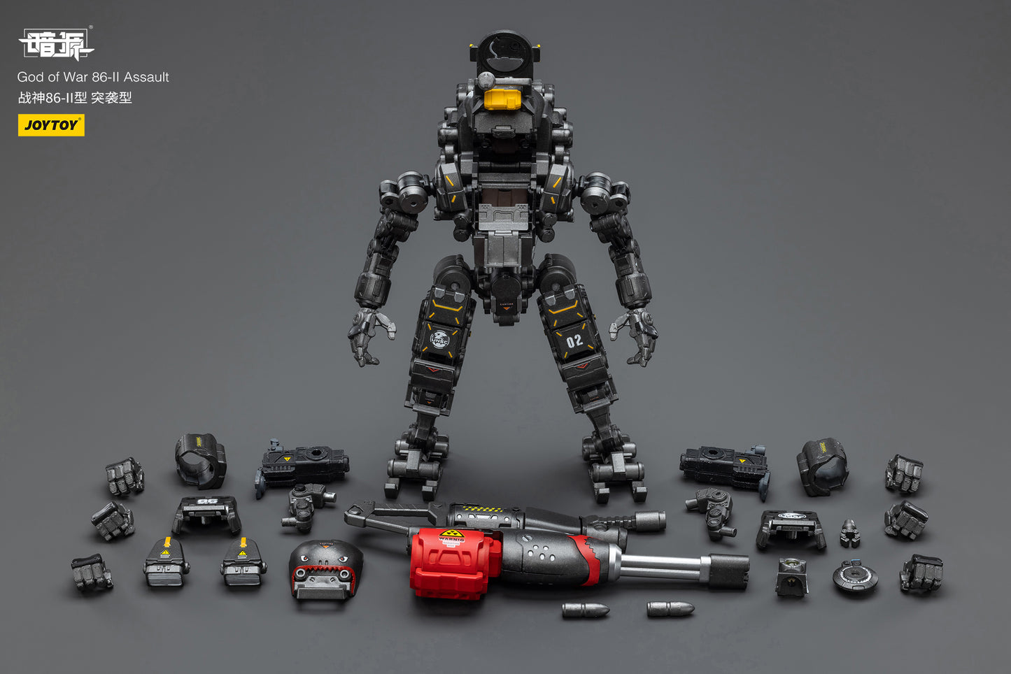 [IN STOCK] JOYTOY Dark Source Action Figure 1/18 God of War 86-II Assault Anime Military Model Toys JT9282