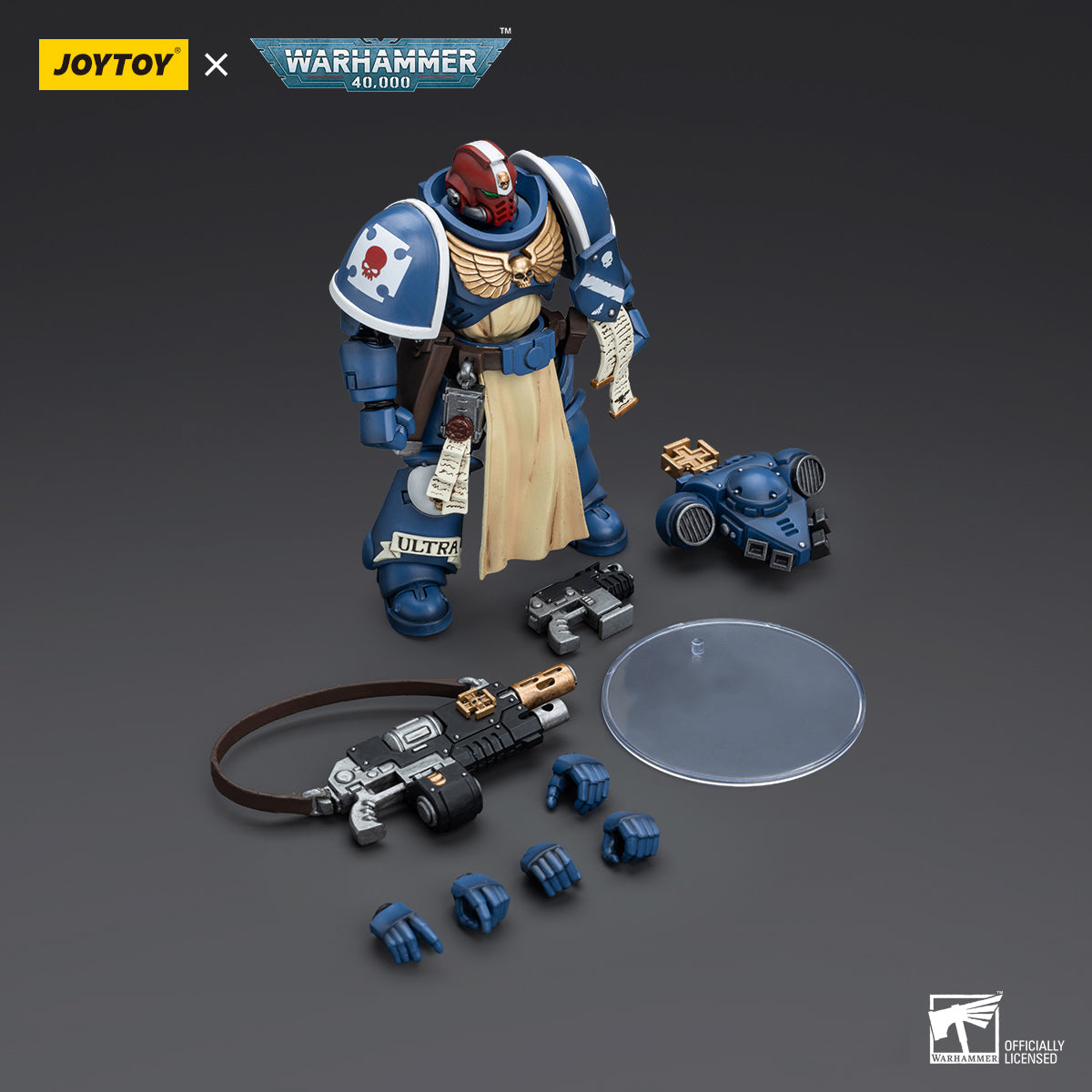 [IN STOCK]JOYTOY Warhammer 40K Action Figure 1/18 Ultramarines Sternguard Veteran Sergeant