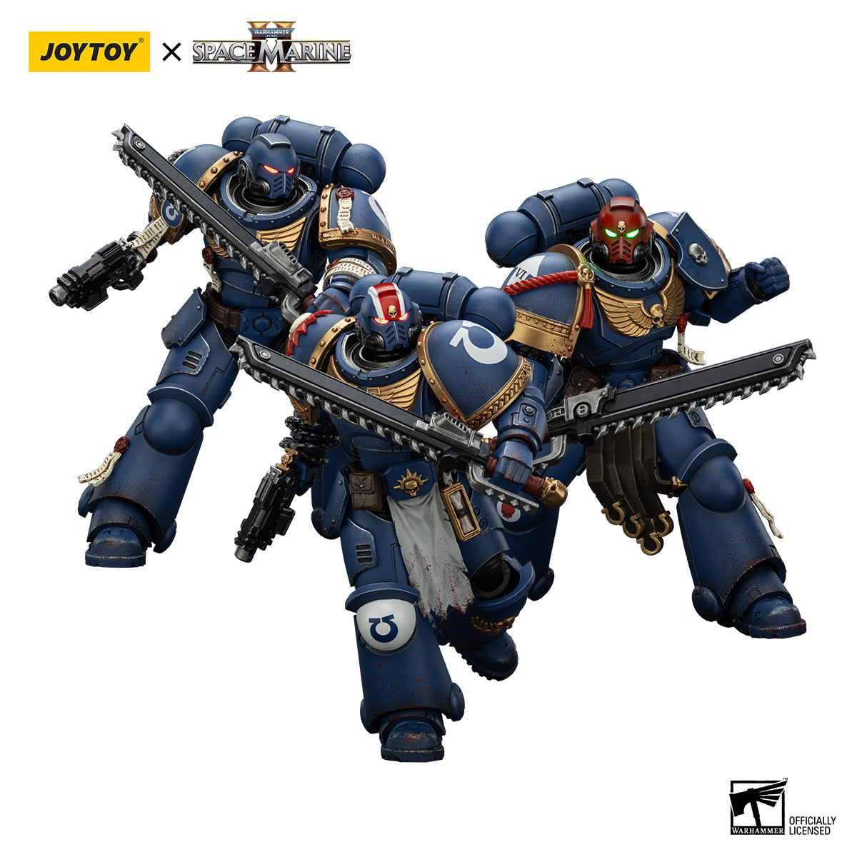 [IN STOCK] JOYTOY Warhammer 40K 1/18 Action Figure Ultramarines Titus-Collectors Edition Calgar Anime Military Model Toys Gifts