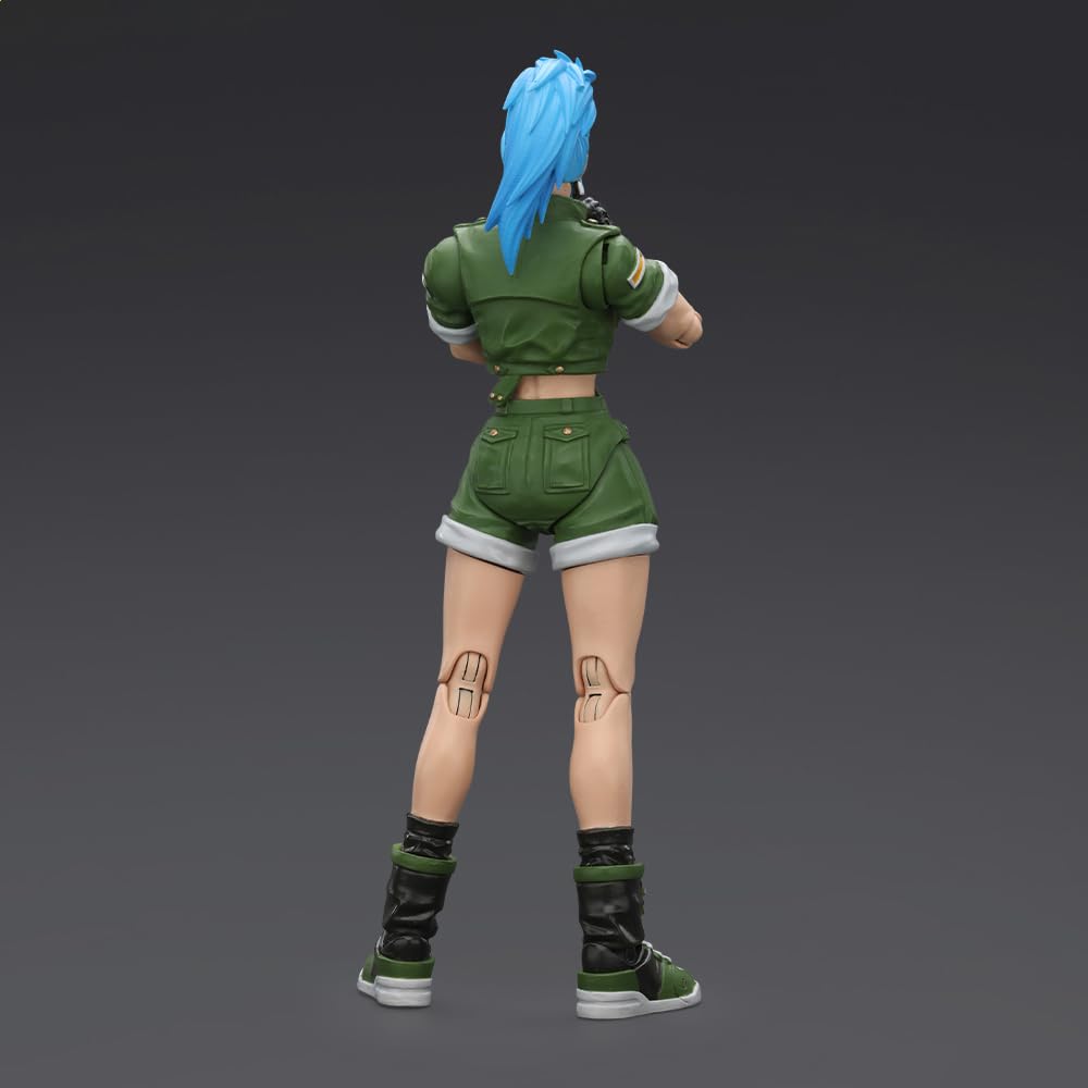 JOYTOY SNK 1/18 Action Figure KOF'98UM Ikari Warriors Team Leona Heidern Collection Model Birthday Gift Pre Order