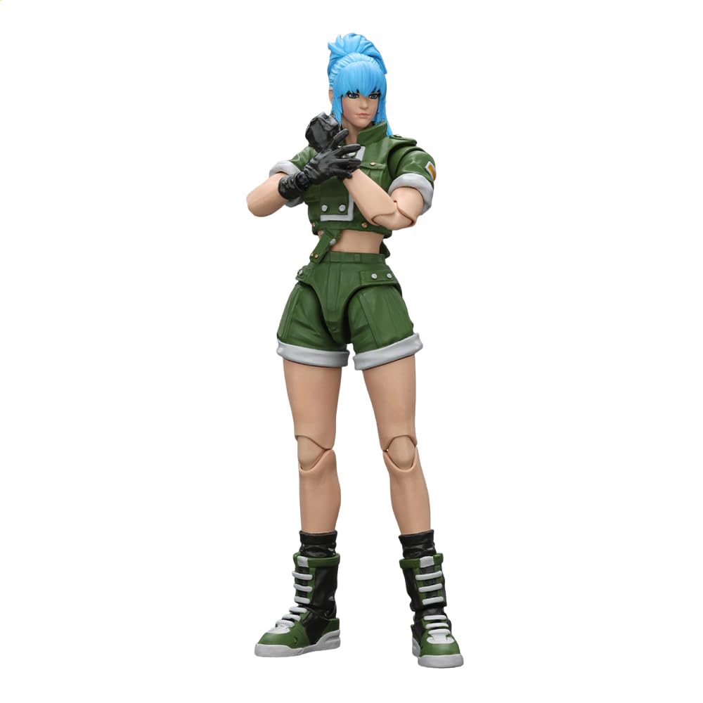 JOYTOY SNK 1/18 Action Figure KOF'98UM Ikari Warriors Team Leona Heidern Collection Model Birthday Gift Pre Order