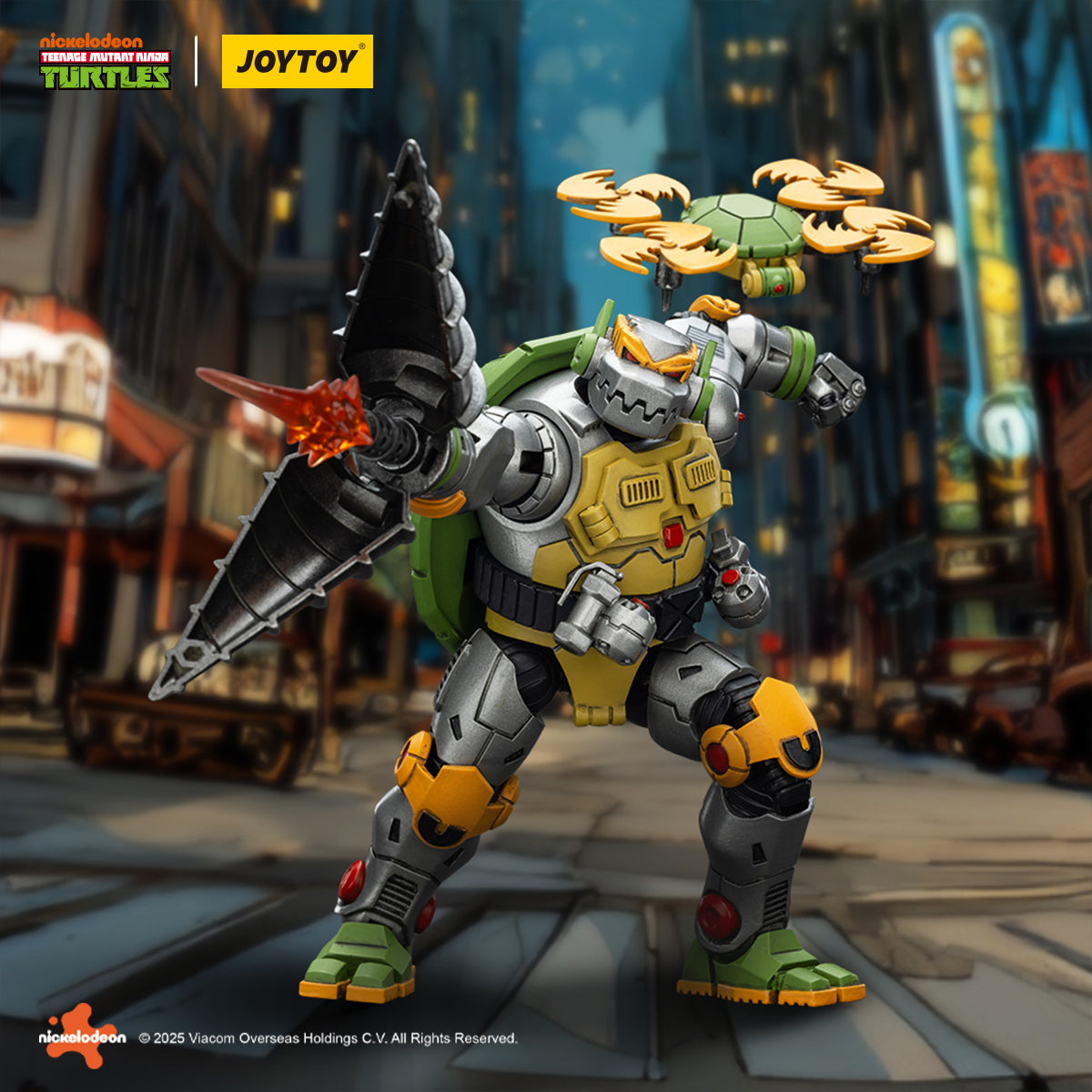 [PreOrder]JOYTOY 1/18 Action Figure TMNT-Metalhead JT02533