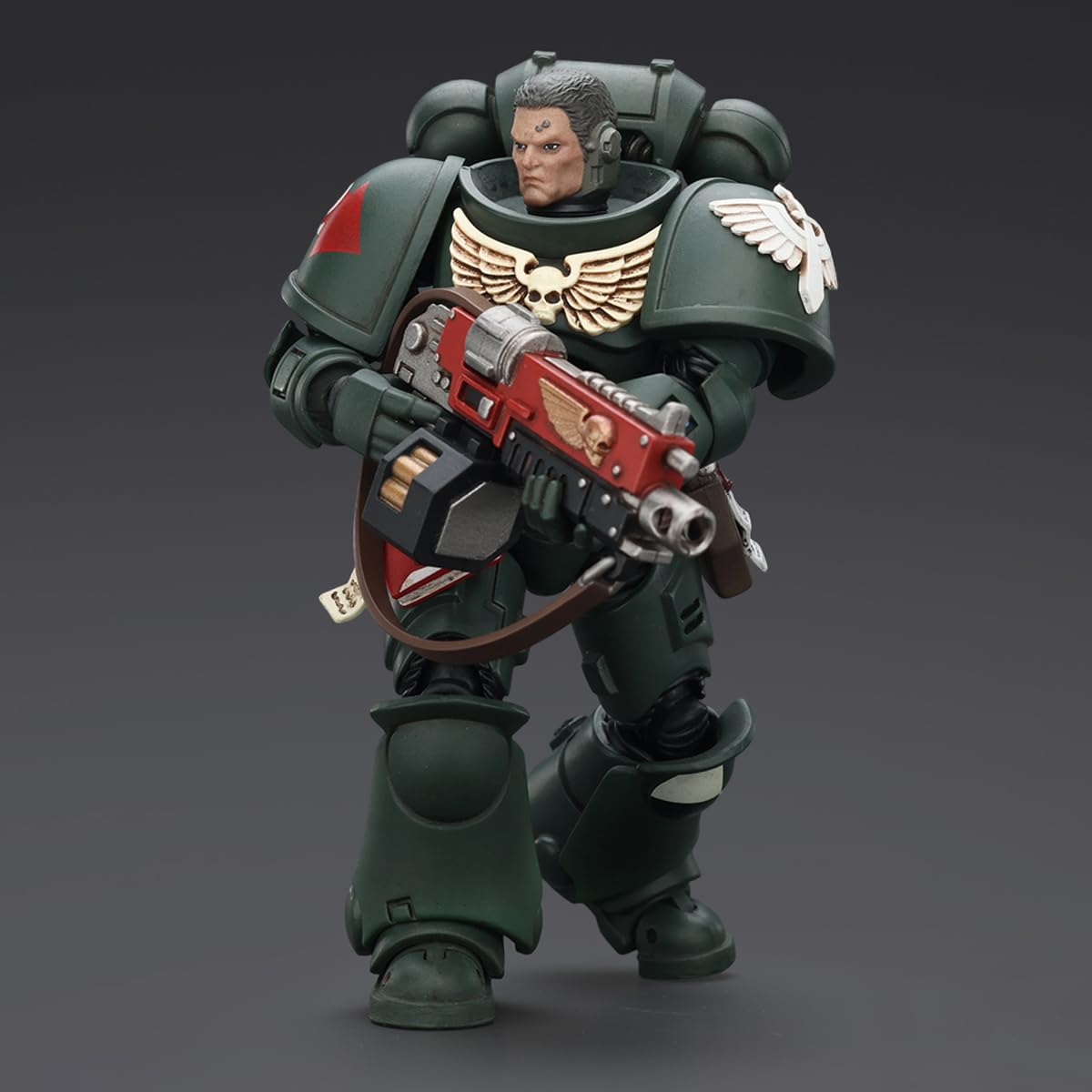 JOYTOY Warhammer 40,000 1/18 Action Figure Dark Angels Intercessors Brother Asharr Collection Models Birthday Gifts 15Age+ Pre-Order