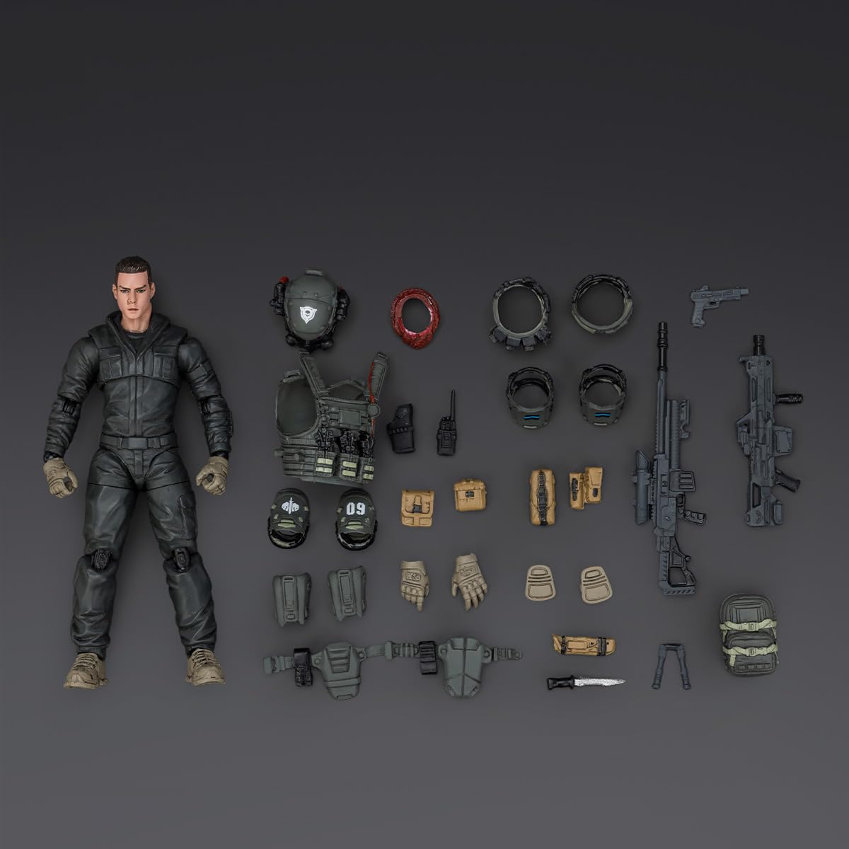 JOYTOY Action Figure 1/18 Dark Source Stellar Scar Assault Team Darksilicon Collection Models Birthday Gifts Pre-Order