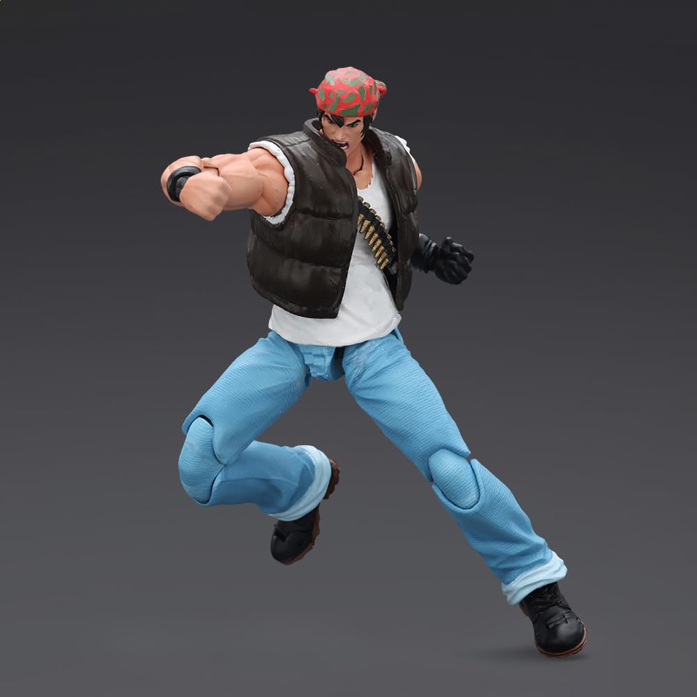 JOYTOY SNK 1/18 Action Figure KOF'98UM Ikari Warriors Team Ralf Jones Collection Model Birthday Gift Pre Order