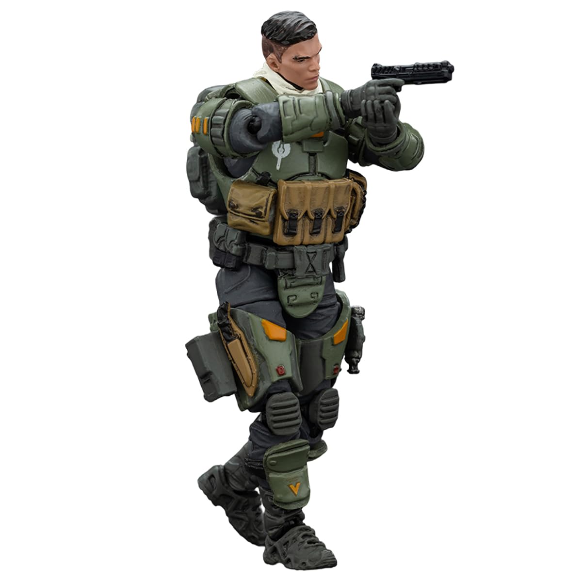 JOYTOY Dark Source Action Figure 1/25 APOC Series Bedrock Standard Combat Type Mecha Pilot Collection Models Birthday Gifts JT01673