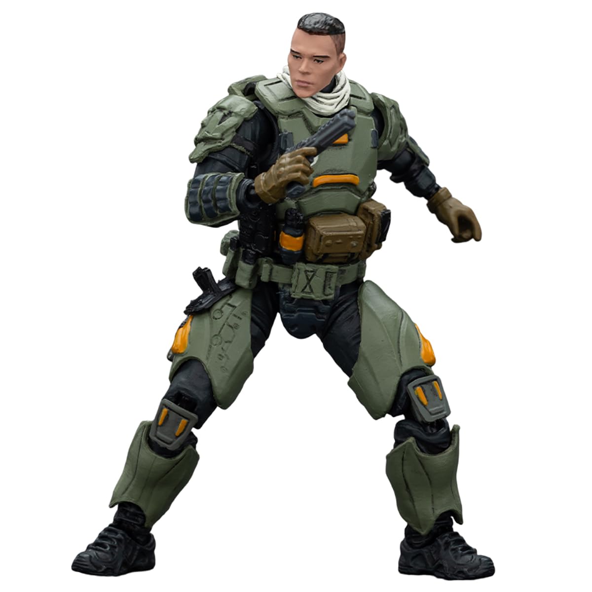 JOYTOY Dark Source Action Figure 1/25 APOC Series Storm Tempestus Fire Support Type Mecha Pilot Collection Models Birthday Gifts JT01680