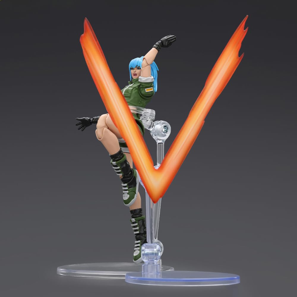 JOYTOY SNK 1/18 Action Figure KOF'98UM Ikari Warriors Team Leona Heidern Collection Model Birthday Gift Pre Order