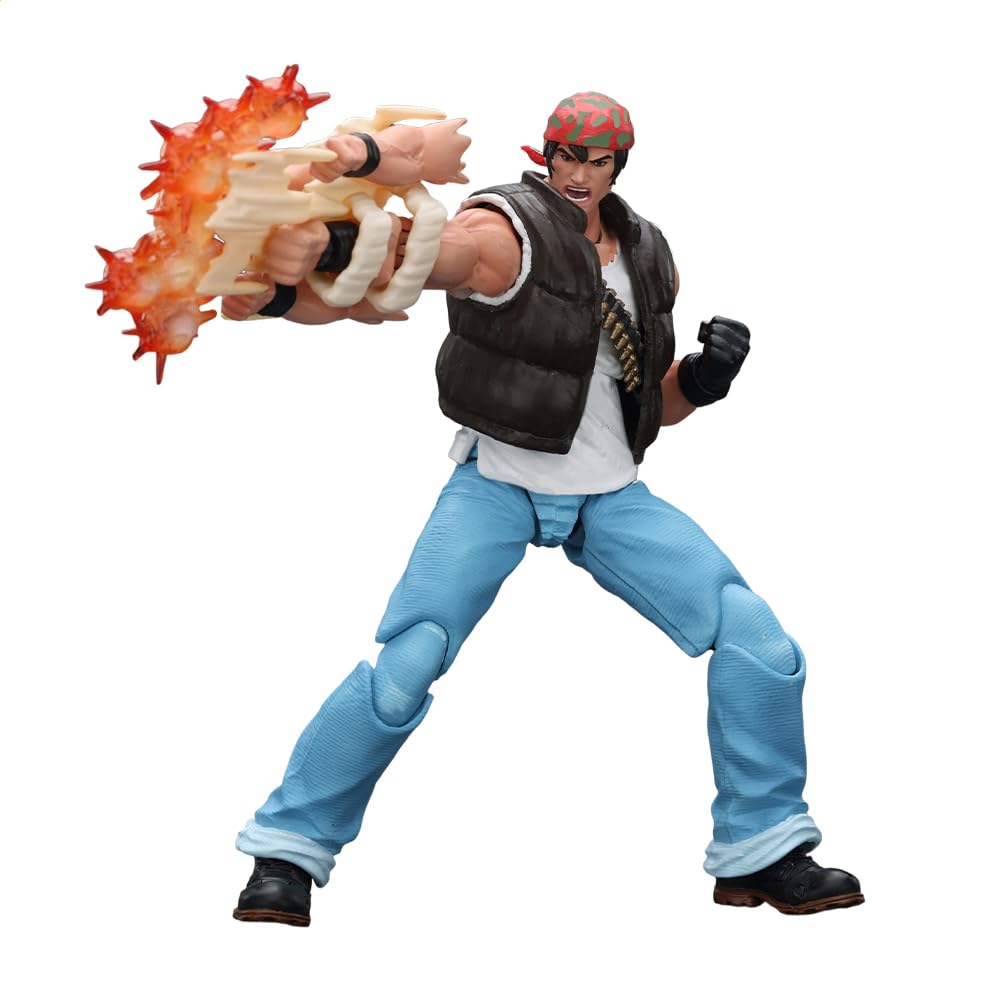 JOYTOY SNK 1/18 Action Figure KOF'98UM Ikari Warriors Team Ralf Jones Collection Model Birthday Gift Pre Order