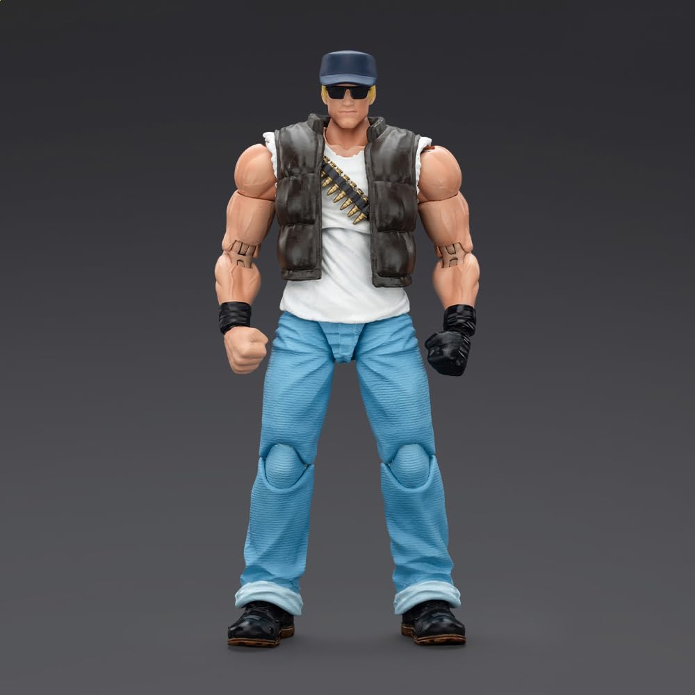 JOYTOY SNK 1/18 Action Figure KOF'98UM Ikari Warriors Team Clark Still Collection Model Birthday Gift Pre Order