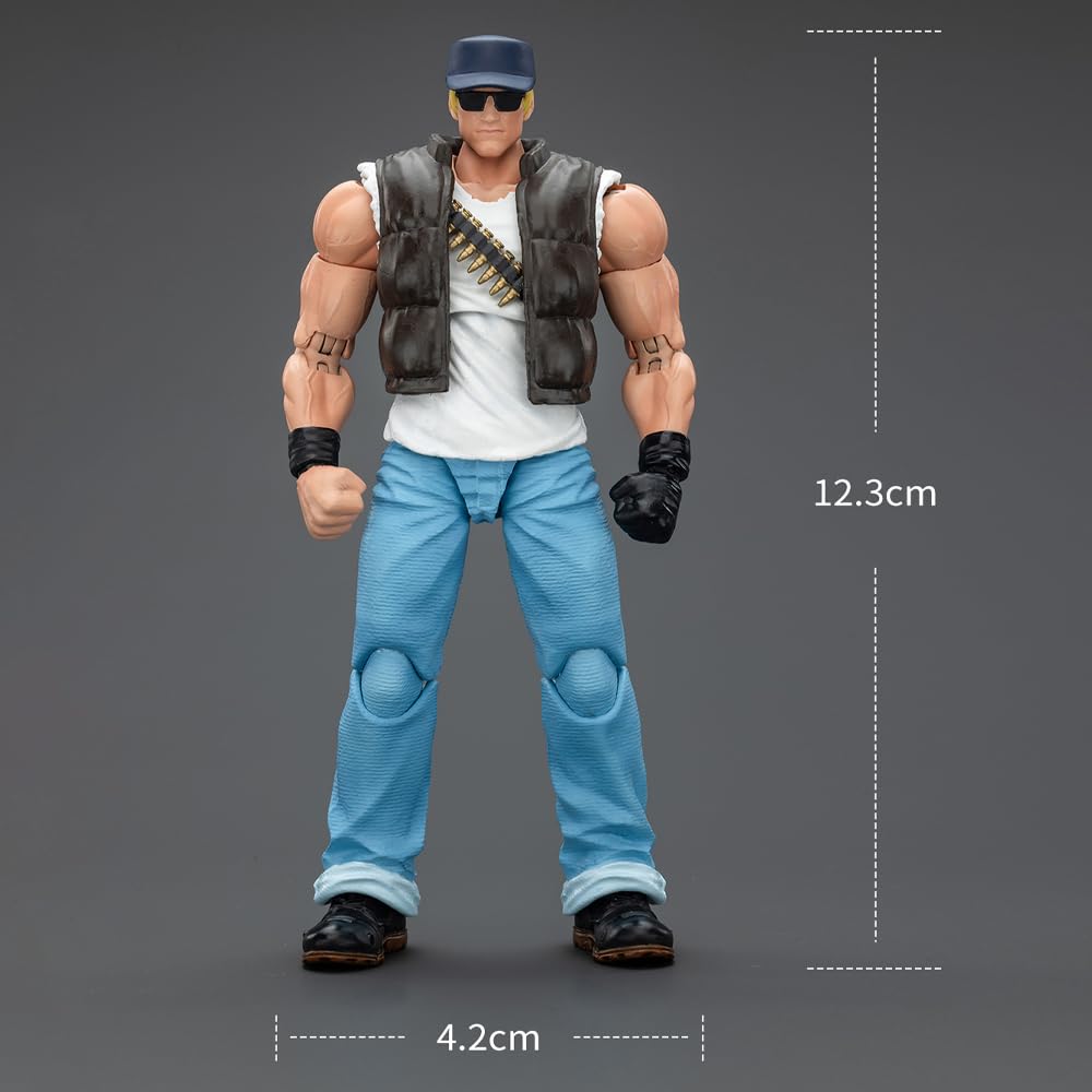 JOYTOY SNK 1/18 Action Figure KOF'98UM Ikari Warriors Team Clark Still Collection Model Birthday Gift Pre Order