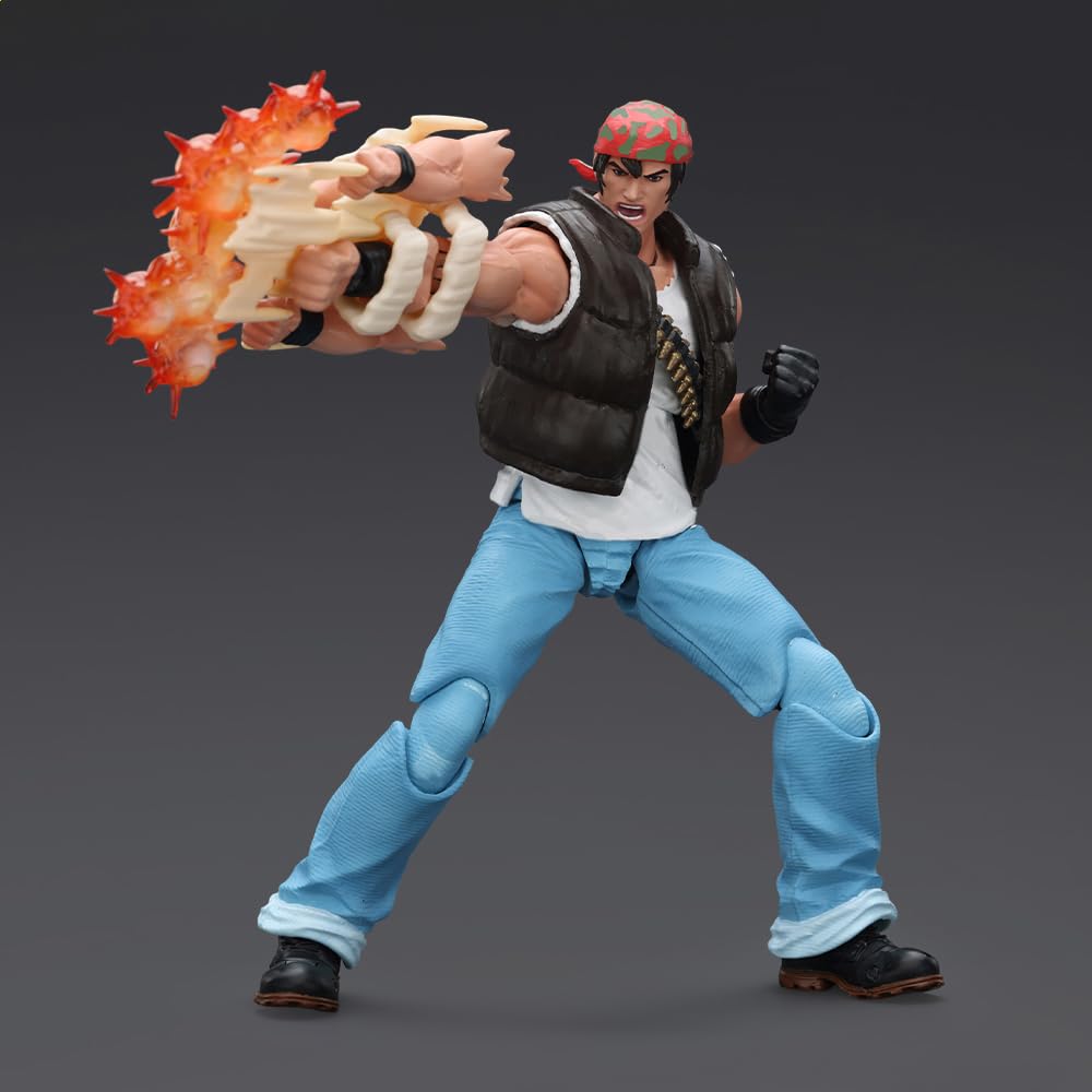 JOYTOY SNK 1/18 Action Figure KOF'98UM Ikari Warriors Team Ralf Jones Collection Model Birthday Gift Pre Order