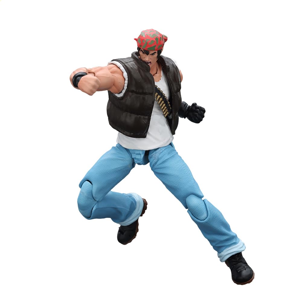 JOYTOY SNK 1/18 Action Figure KOF'98UM Ikari Warriors Team Ralf Jones Collection Model Birthday Gift Pre Order