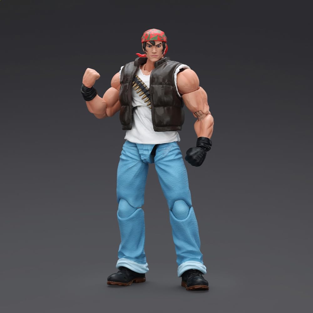 JOYTOY SNK 1/18 Action Figure KOF'98UM Ikari Warriors Team Ralf Jones Collection Model Birthday Gift Pre Order