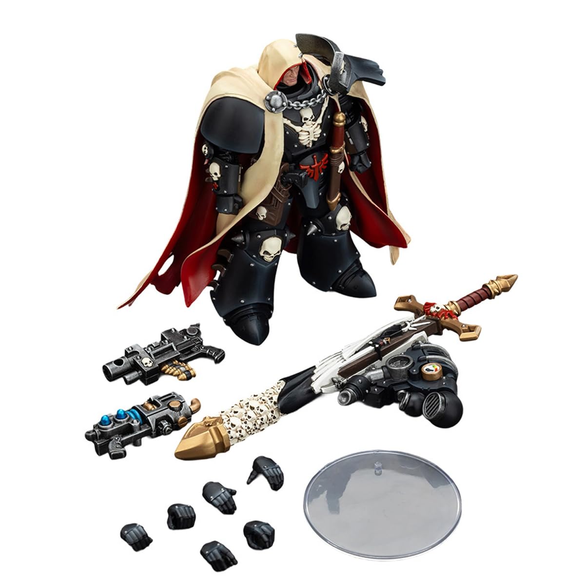 JOYTOY Warhammer 40,000 The Horus Heresy 1/18 Action Figure Chaos Space Marines Cypher, Lord of The Fallen Collection Model Birthday Gifts