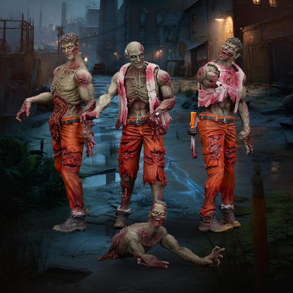 JOYTOY Dark Source 1/18 Action Figure Dark Source Zombie Figure Mechanic Team Collection Model Birthday Gifts Pre-Order JT01567