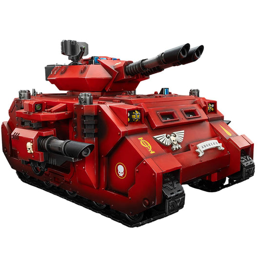 JOYTOY 1/18 Warhammer 40,000 Action Figure Blood Angels Predator Annihilator with Twin Lascannons Collection Model Pre-Order