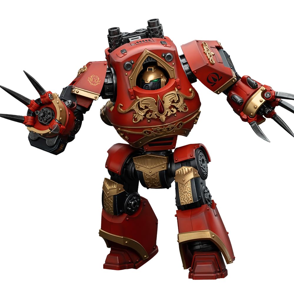 JOYTOY Warhammer 40,000 1/18 Action Figure Blood Angels Contemptor-Incaendius Dreadnought Collection Model Birthday Gifts
