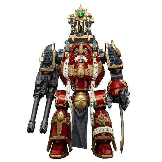 JOYTOY 1/18 Action Figure Warhammer 30K The Horus Heresy Thousand Sons Contemptor-Osiron Dreadnought with Gravis Force Blade and Gravis Autocannon Collection Model Birthday Gifts 11.81 inch