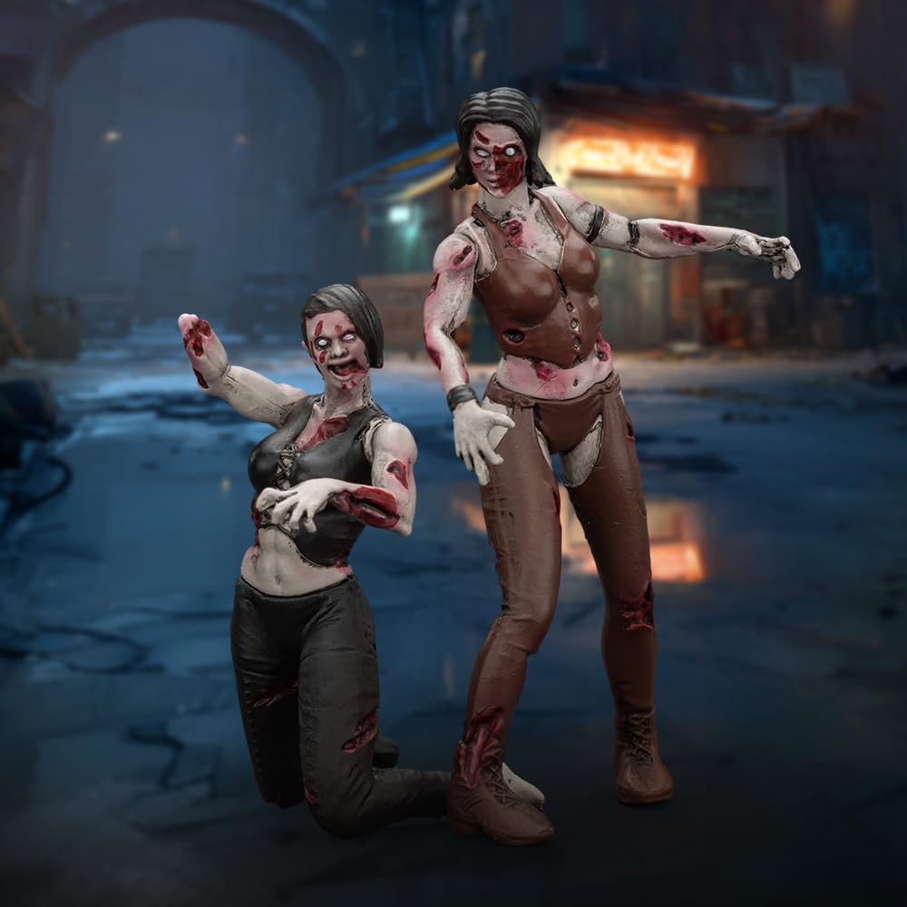 JOYTOY Dark Source 1/18 Action Figure Dark Source Zombie Figure Female Wrestlers Collection Model Birthday Gifts Pre-Order JT01581