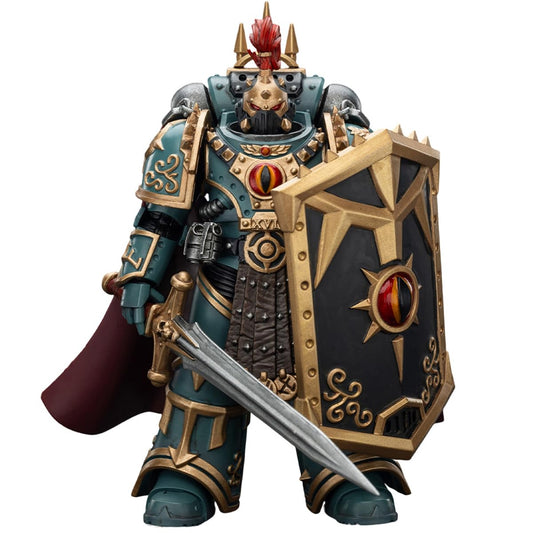 JOYTOY Warhammer 40,000 The Horus Heresy 1/18 Action Figure Sons of Horus 'Little’ Horus Aximand,Captain of The 5th Company Collection Model Christmas Birthday Gift Pre-Order