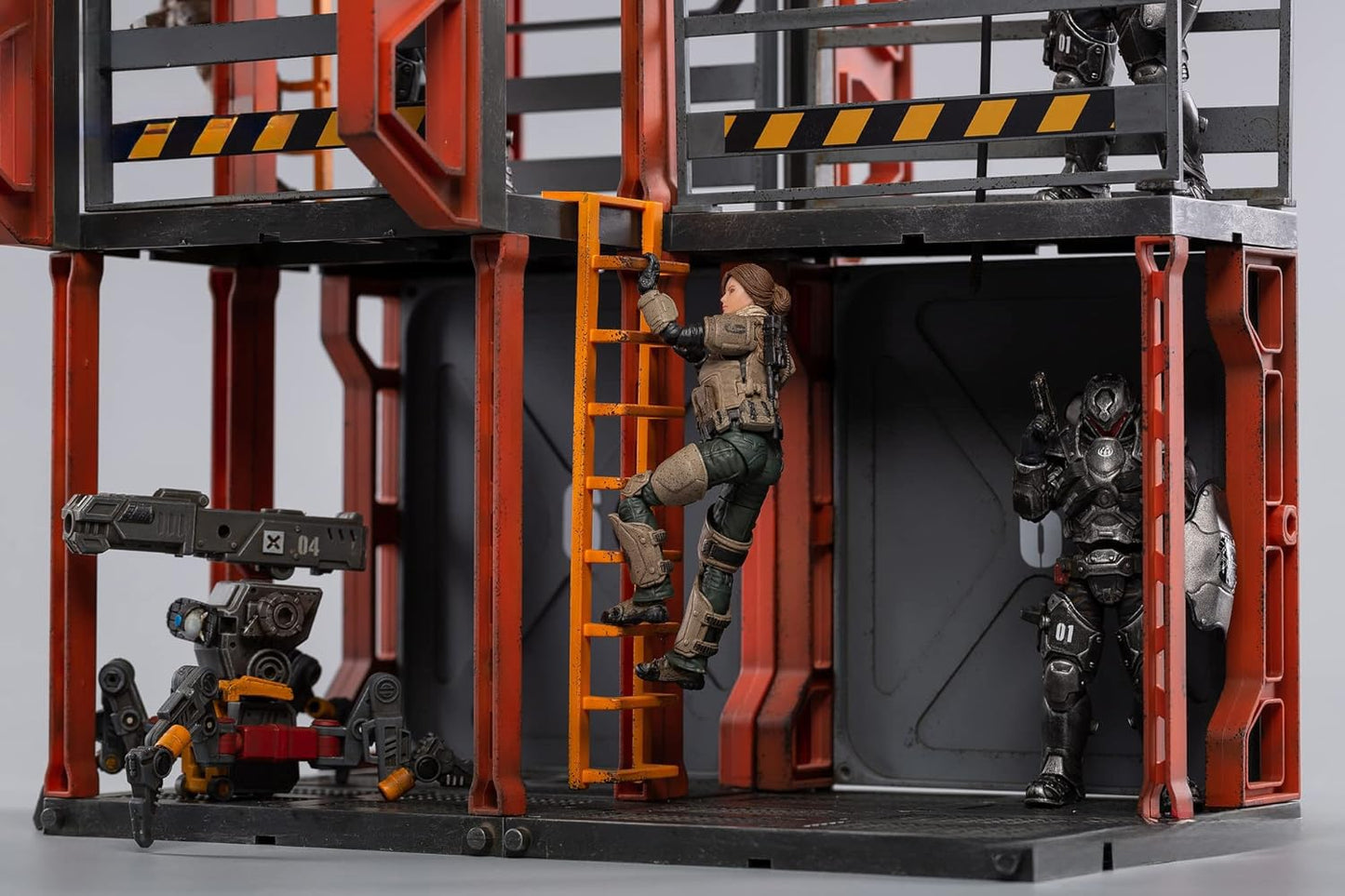 JOYTOY Battle for The Stars 1/18 Action Figure 1/18 Mecha Depot:Observation Tower Collection Model