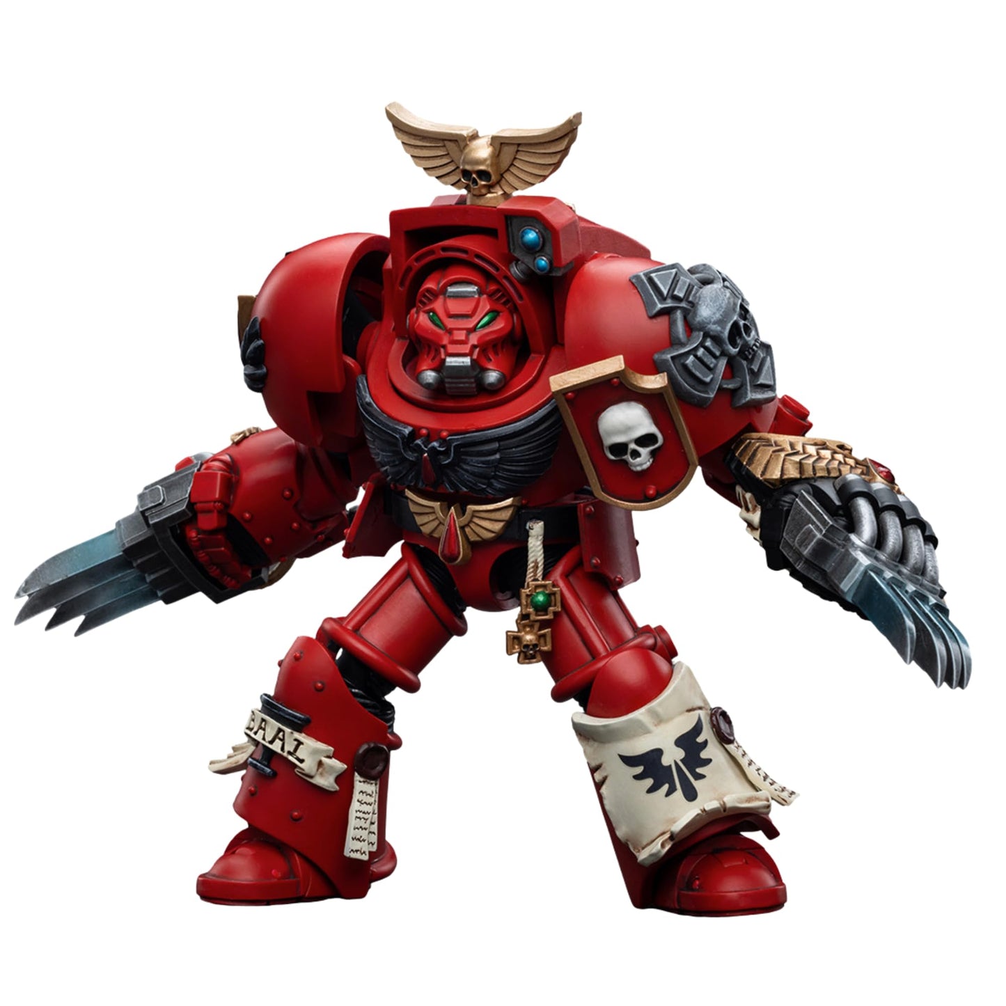 JOYTOY Warhammer 40,000 1/18 Action Figure Blood Angels Assault Terminators Brother Nassio Collection Model Birthday